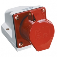 Розетка НТ-135 63А стац.3Р+РЕ+N 380В IP44