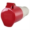 Розетка НТ-225 32А пер.3Р+РЕ+N 380В IP44