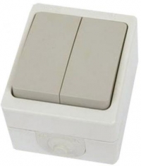 Выключатель 2я IP54 cерия "Вуокса"